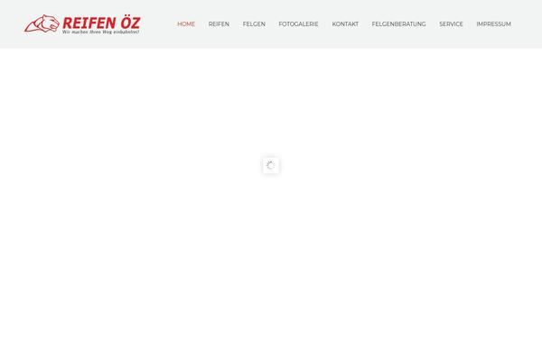 Reisen theme site design template sample