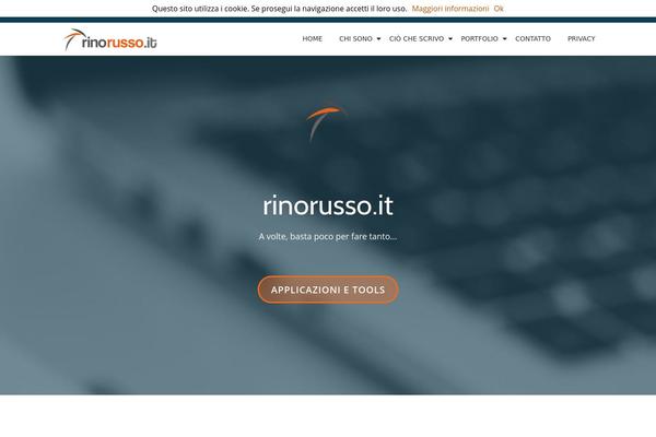 rinorusso.it site used Sketch