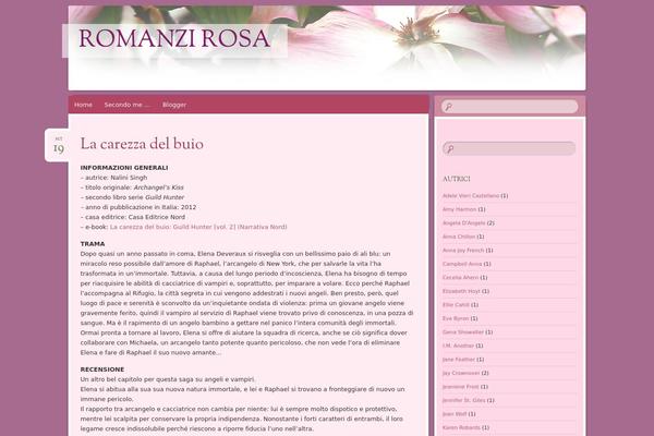romanzirosa.org site used Bouquet