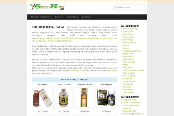 saatnyaherbal.com site used GreenChili