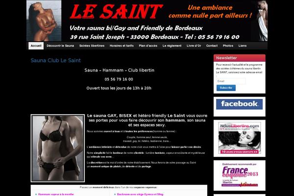 sauna-le-saint.fr site used Graphene