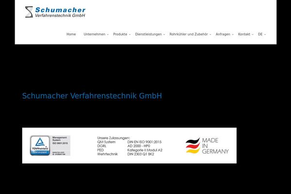 schumacher-verfahrenstechnik.de site used Optima