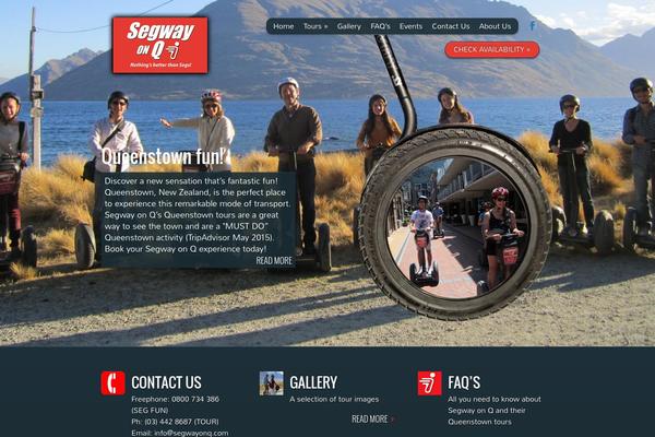 segwayonq.co.nz site used Fusion