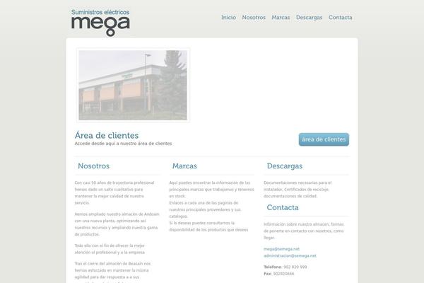semega.net site used Simplefolio