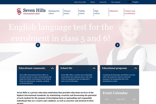SevenHills website example screenshot