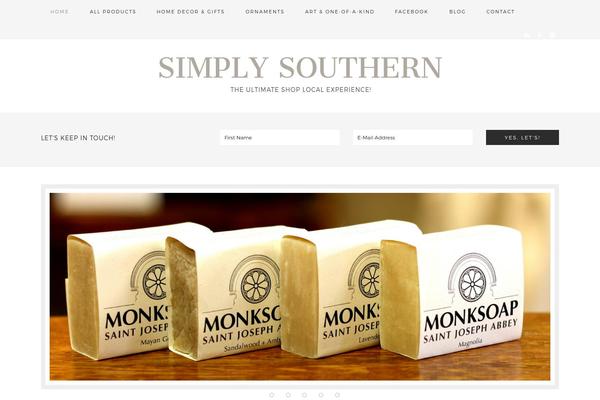 simplysouthern.com site used Store