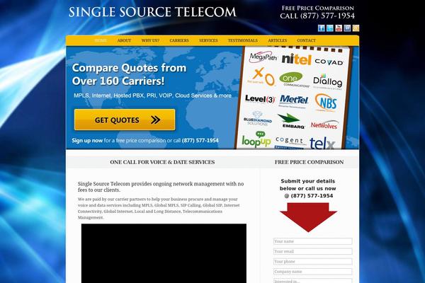singlesourcetelecom.com site used Aggregate