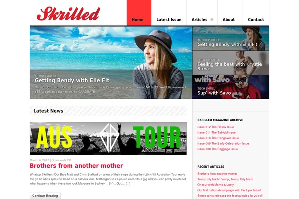 skrilled.com.au site used Assemble