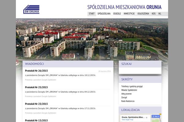 sm-orunia.pl site used Newsup-pro