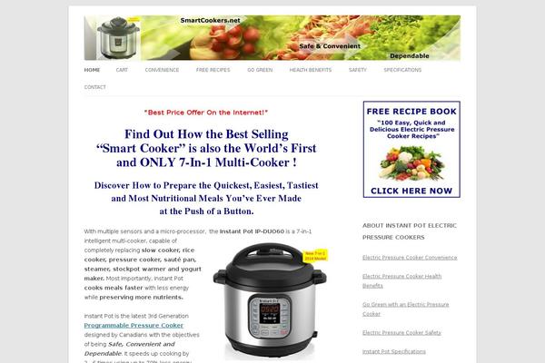 smartcookers.net site used Twenty Twelve