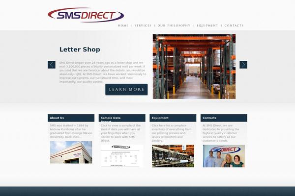 smsdirect.com site used Columbia
