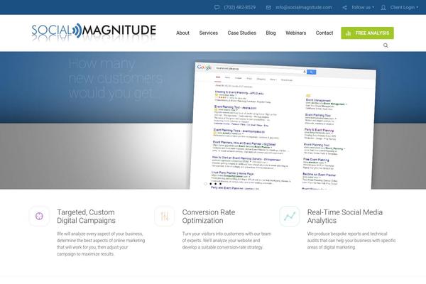 socialmagnitude.com site used SEOWP