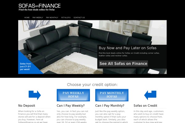 sofasonfinance.co.uk site used Target