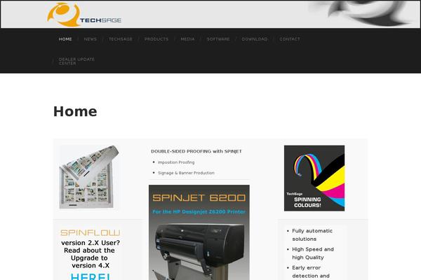 Hemingway theme site design template sample
