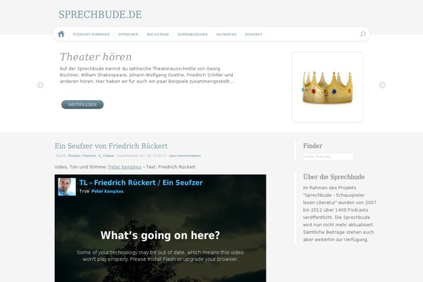 sprechbude.de site used Prima