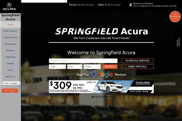 springfieldacura.com site used Dealer Inspire
