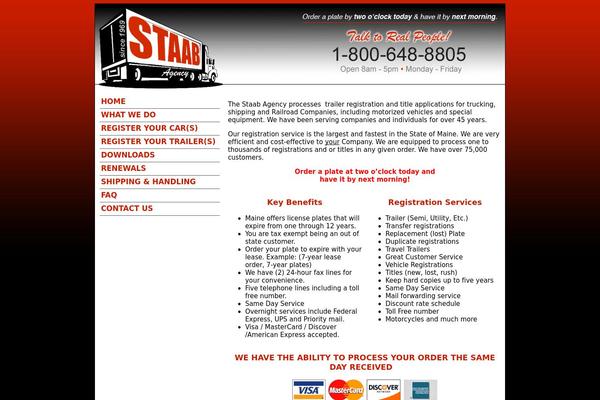 staabagency.com site used Divi