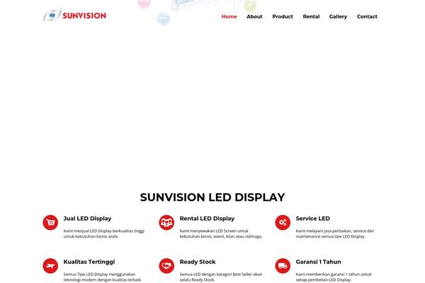 sunvision.co.id site used Sunvisionled