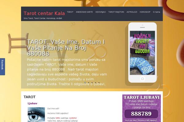 tarotkala.com site used SKT The App