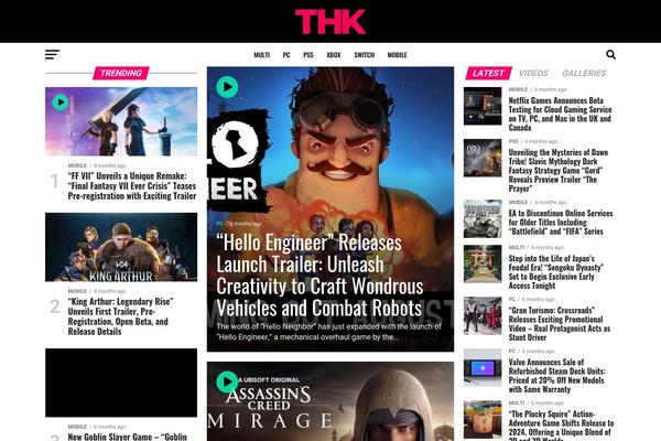 Zox-news theme site design template sample