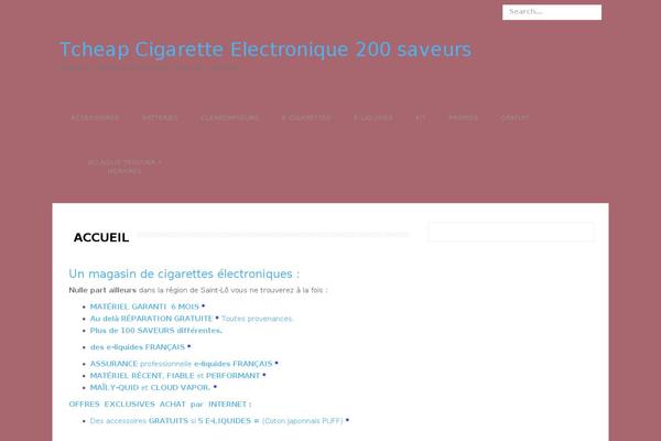 tcheap.fr site used Verge