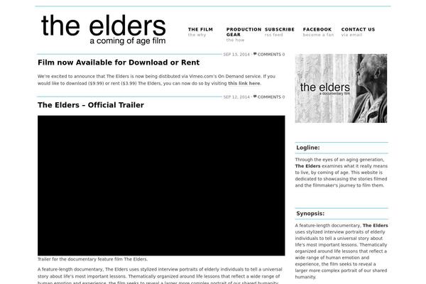 theeldersfilm.com site used Grid Focus
