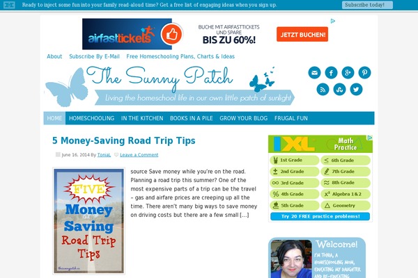 thesunnypatch.ca site used WP Diary