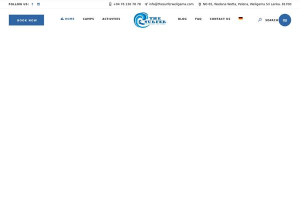 WaveRide website example screenshot