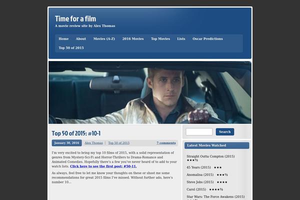 timeforafilm.com site used zeeStyle