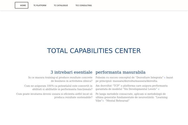 totalcapabilitiescenter.com site used LMS