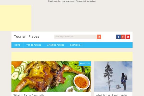 tourismplaces.net site used Schema