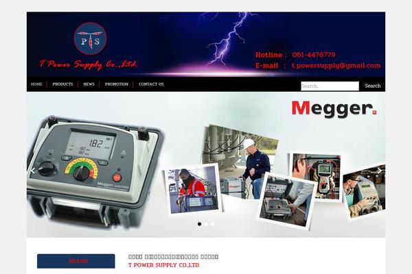tpowersupply.com site used Movers Packers