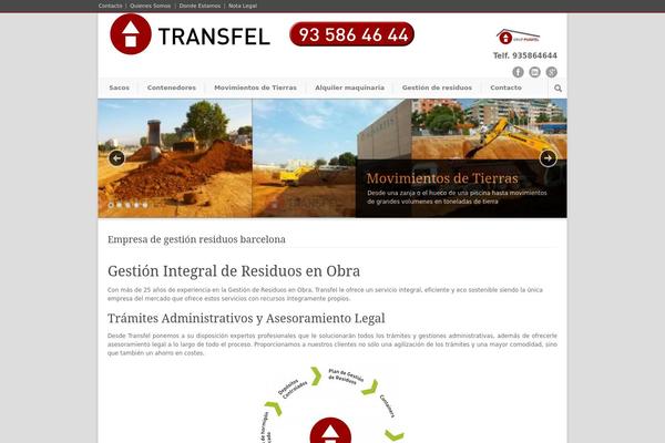 transfel.es site used Modernize v3.13