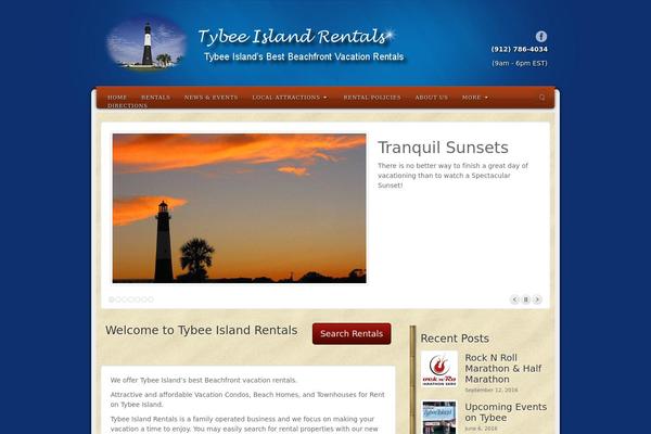 Alyeska theme site design template sample