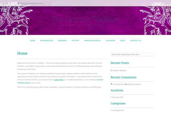 Preus theme site design template sample
