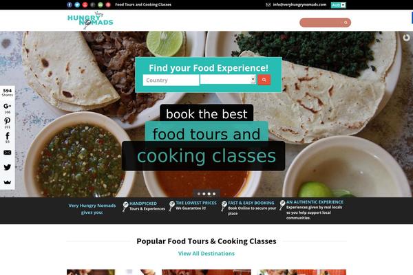 veryhungrynomads.com site used Tour Package V1.02