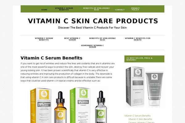 vitamincskincareproducts.com site used Daily Dish Pro
