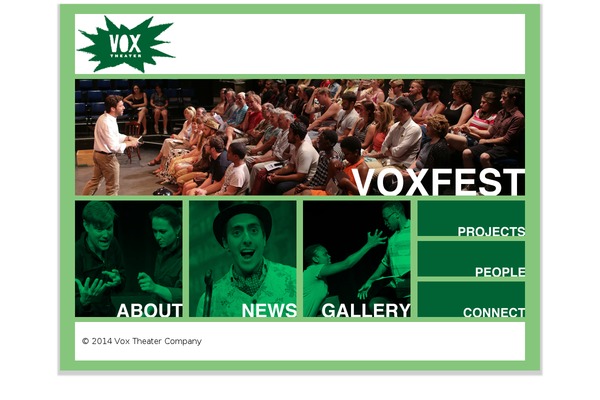voxtheater.org site used Vox