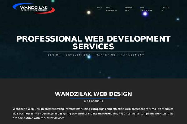 wandzilakwebdesign.com site used The Story Child
