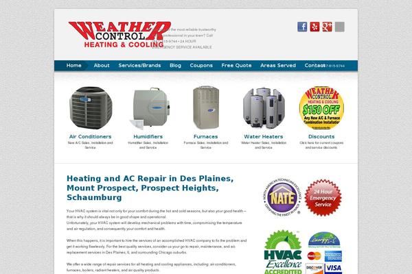 weathercontrolheating.com site used Freestyle