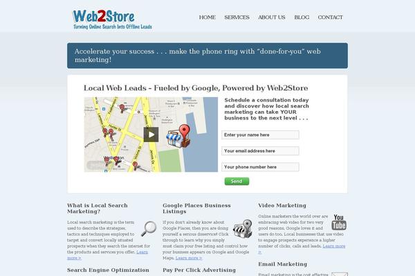 web2store.co.nz site used Over Easy