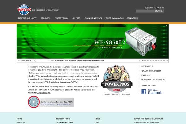 Site using WP Store Locator plugin