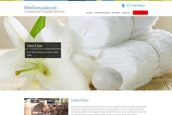 whiteglovelaundry.com site used Laundry