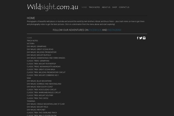 wildsight.com.au site used Dynamik