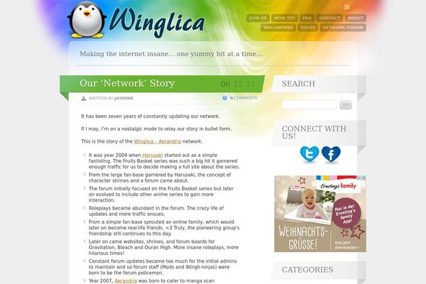 winglica.com site used Spectrum