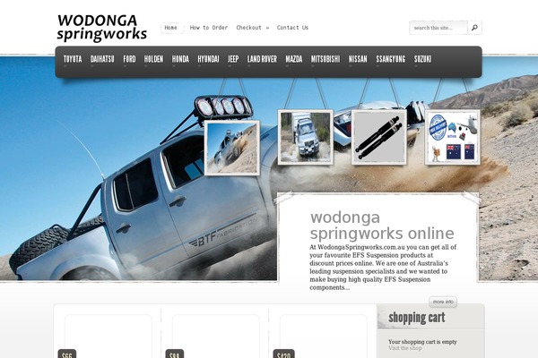 wodongaspringworks.com.au site used eStore