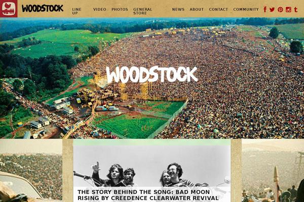 woodstock.com site used Harmony