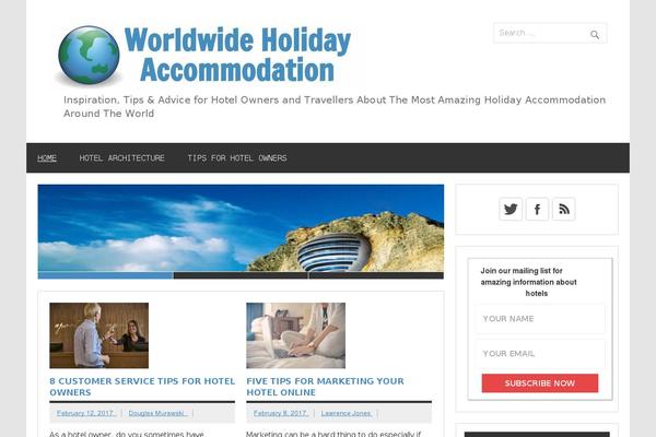 worldwide-holiday-accommodation.com site used Dynamic News Lite