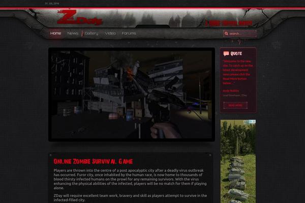 zdaygame.com site used Catalyst