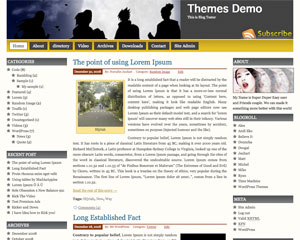 Prosumer website example screenshot